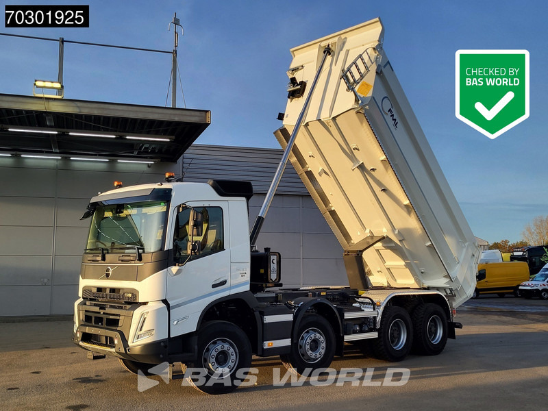 Volvo FMX 500 8X4 NEW! 18m3 tipper Steelsuspension Big-Axle Automatic Euro 6 - Camion benne: photos 1 Volvo FMX 500 8X4 NEW! 18m3 tipper Steelsuspension Big-Axle Automatic Euro 6 - Camion benne: photos 1