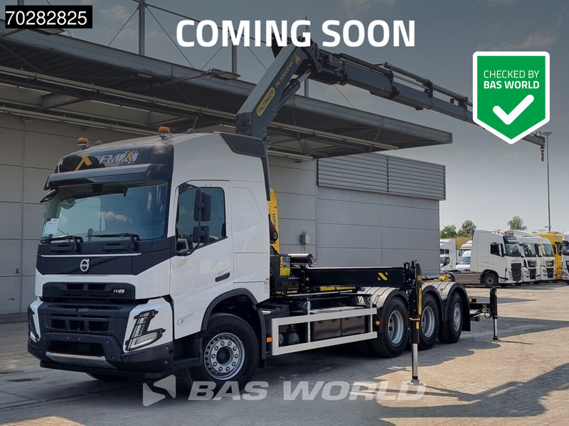 Volvo FMX 500 8X4 NEW! Palfinger PK33002 Crane + PHT22SLD5 Hooklift Lift-Steerign Axle - Camion ampliroll, Camion grue: photos 1 Volvo FMX 500 8X4 NEW! Palfinger PK33002 Crane + PHT22SLD5 Hooklift Lift-Steerign Axle - Camion ampliroll, Camion grue: photos 1