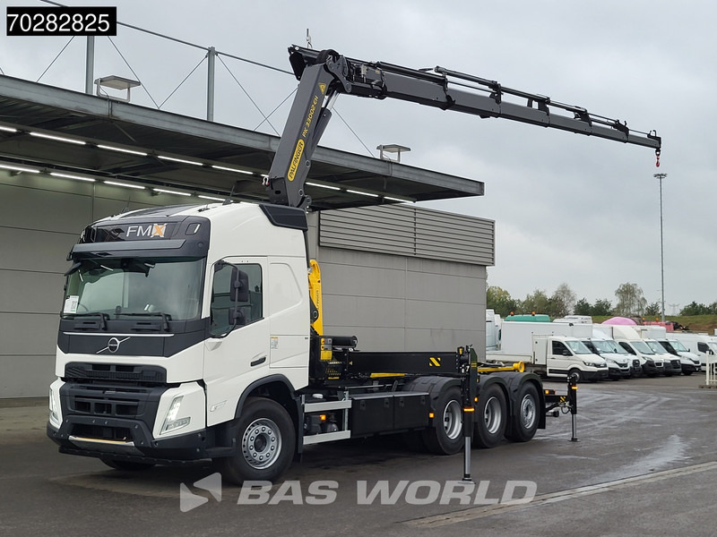 Volvo FMX 500 8X4 NEW! Palfinger PK33002 Crane + PHT22SLD5 Hooklift Lift-Steerign Axle - Camion ampliroll, Camion grue: photos 1 Volvo FMX 500 8X4 NEW! Palfinger PK33002 Crane + PHT22SLD5 Hooklift Lift-Steerign Axle - Camion ampliroll, Camion grue: photos 1