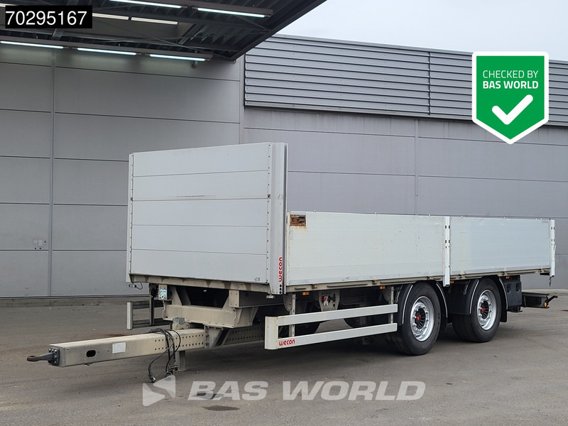 Wecon PC 2 axles Kooi aap Lift-Axle - Remorque plateau: photos 1 Wecon PC 2 axles Kooi aap Lift-Axle - Remorque plateau: photos 1