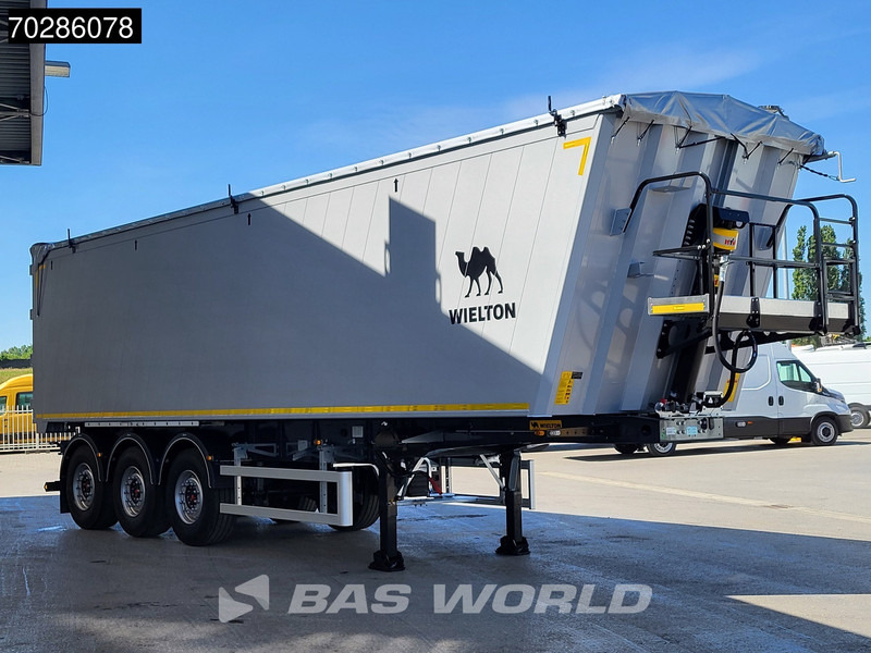 Wielton NW-3 NEW Liftachse 55m3 ALU - Semi-remorque benne: photos 3 Wielton NW-3 NEW Liftachse 55m3 ALU - Semi-remorque benne: photos 3