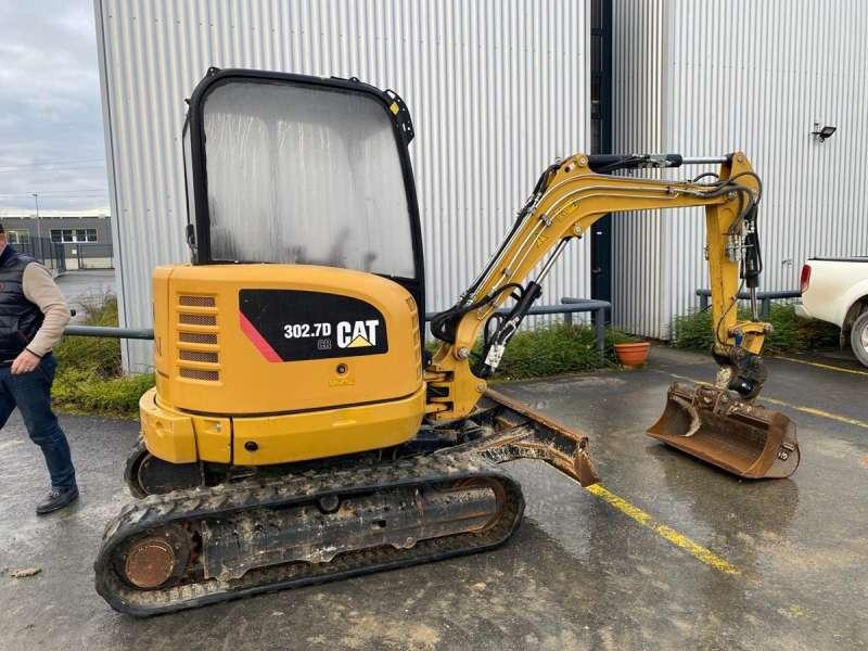 Caterpillar CANOPY 302.7DCR MACHINE SUISSE - Mini pelle: photos 1 Caterpillar CANOPY 302.7DCR MACHINE SUISSE - Mini pelle: photos 1
