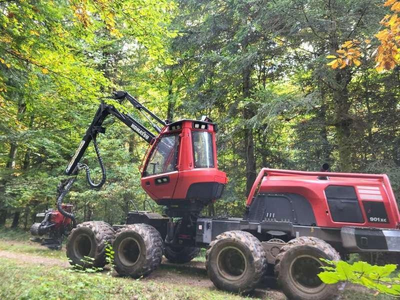 Komatsu 901XC ABATTEUSE - Abatteuse: photos 1 Komatsu 901XC ABATTEUSE - Abatteuse: photos 1