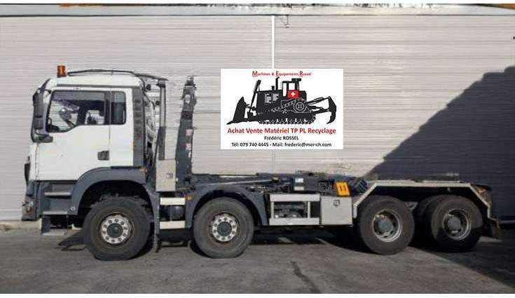 MAN TGA 32.410 - Camion ampliroll: photos 1 MAN TGA 32.410 - Camion ampliroll: photos 1