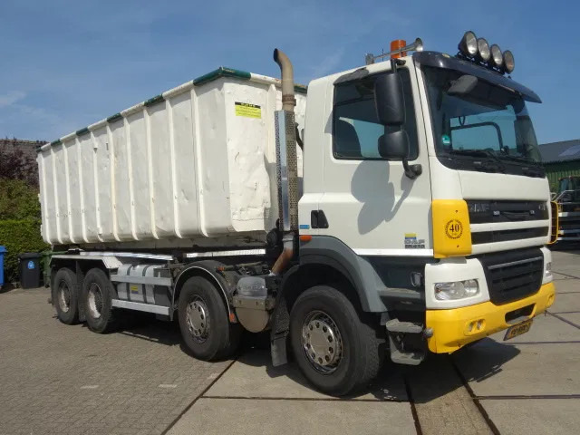 DAF CF 410 8X4 NCH CONTAINER SYSTEEM 32 TON 90 graden silo containers,25 CUB CONTAINER - Camion - système de câble: photos 2 DAF CF 410 8X4 NCH CONTAINER SYSTEEM 32 TON 90 graden silo containers,25 CUB CONTAINER - Camion - système de câble: photos 2