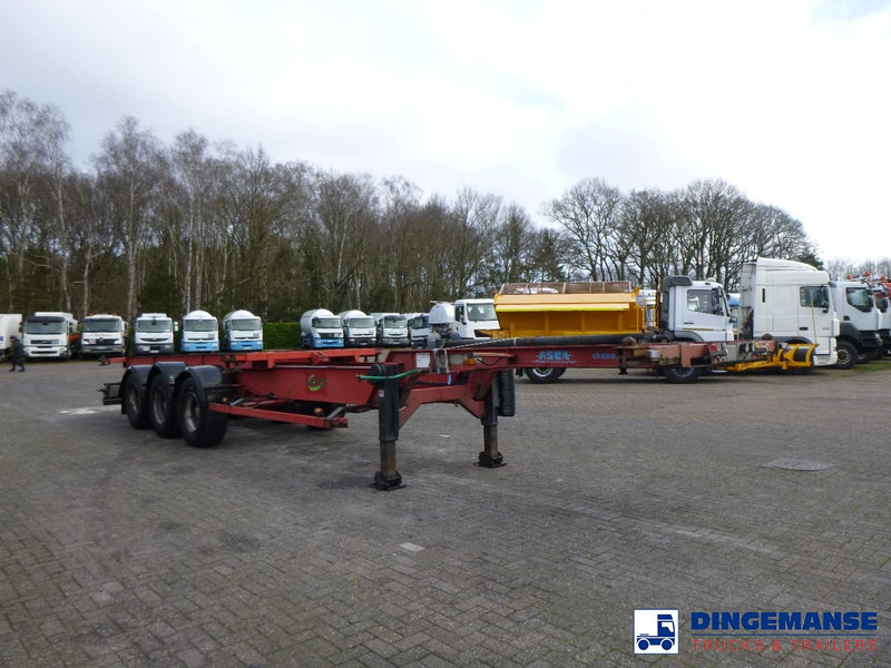 ASCA 3-axle container trailer - Semi-remorque porte-conteneur/ Caisse mobile: photos 2 ASCA 3-axle container trailer - Semi-remorque porte-conteneur/ Caisse mobile: photos 2