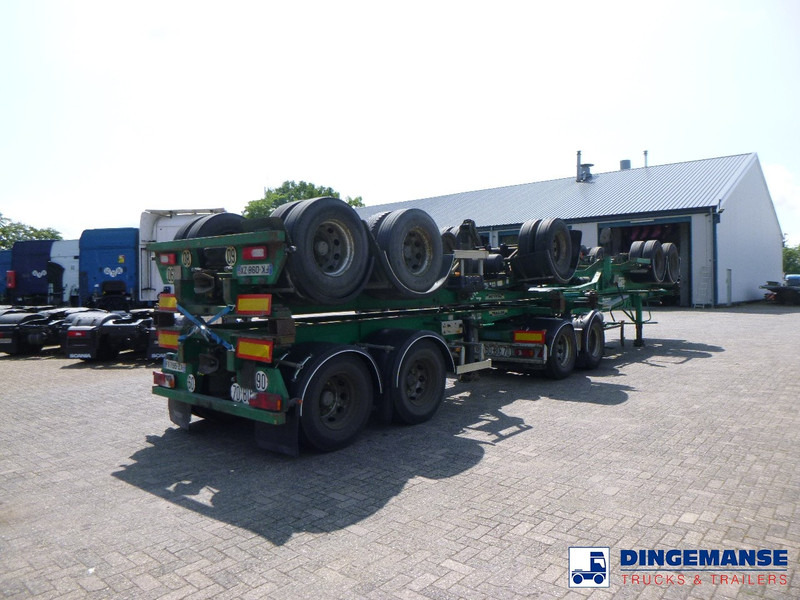 ASCA Stack 4 x container trailer + dolly 20-30-40-45 ft - Semi-remorque porte-conteneur/ Caisse mobile: photos 4 ASCA Stack 4 x container trailer + dolly 20-30-40-45 ft - Semi-remorque porte-conteneur/ Caisse mobile: photos 4