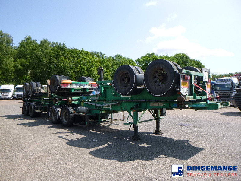 ASCA Stack 4 x container trailer + dolly 20-30-40-45 ft - Semi-remorque porte-conteneur/ Caisse mobile: photos 2 ASCA Stack 4 x container trailer + dolly 20-30-40-45 ft - Semi-remorque porte-conteneur/ Caisse mobile: photos 2