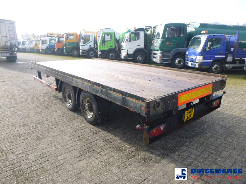 Adcliffe 2-axle drawbar platform trailer 7 t - Remorque plateau: photos 3 Adcliffe 2-axle drawbar platform trailer 7 t - Remorque plateau: photos 3