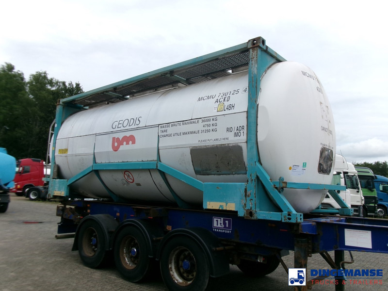 BSLT Chemical tank container inox L4BH / 20 ft / 30 m3 / IMO 1 - Cuve de stockage: photos 2 BSLT Chemical tank container inox L4BH / 20 ft / 30 m3 / IMO 1 - Cuve de stockage: photos 2