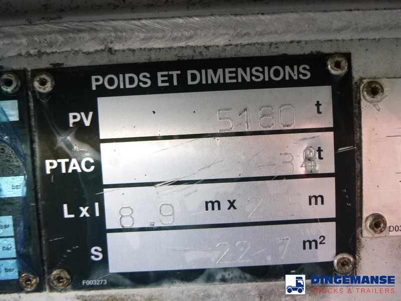 Semi-remorque benne Benalu Tipper trailer alu 22 m3: photos 18