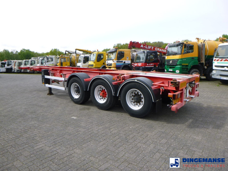 Burg 3-axle container chassis 20-30 ft - Semi-remorque porte-conteneur/ Caisse mobile: photos 3 Burg 3-axle container chassis 20-30 ft - Semi-remorque porte-conteneur/ Caisse mobile: photos 3