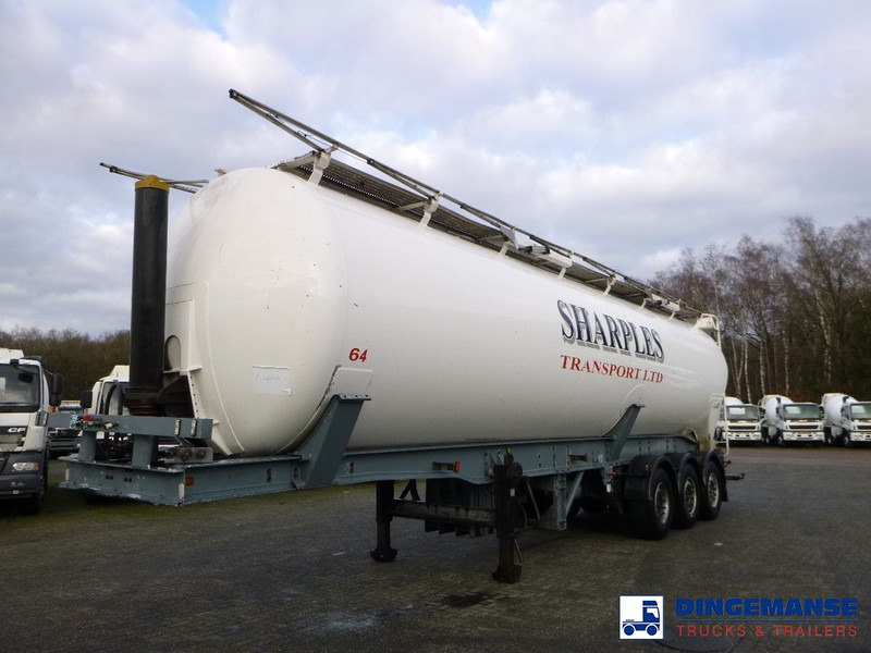 COBO Powder tank alu 58 m3 (tipping) - Semi-remorque citerne: photos 1 COBO Powder tank alu 58 m3 (tipping) - Semi-remorque citerne: photos 1