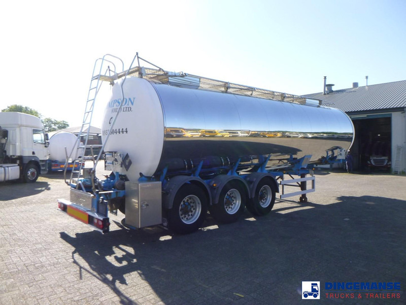 Clayton Chemical tank inox L4BN 37.5 m3 / 1 comp - Semi-remorque citerne: photos 4 Clayton Chemical tank inox L4BN 37.5 m3 / 1 comp - Semi-remorque citerne: photos 4