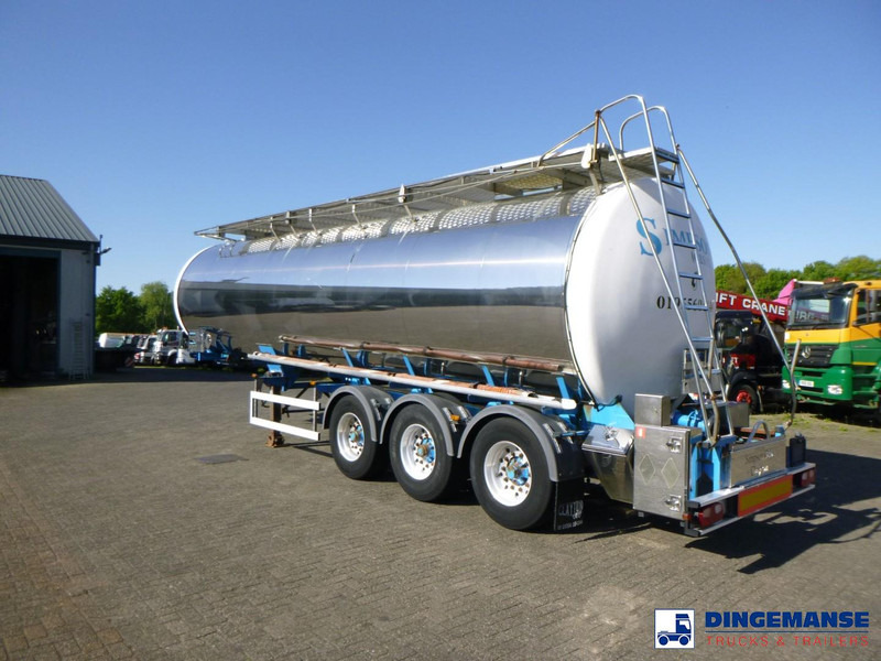 Clayton Chemical tank inox L4BN 37.5 m3 / 1 comp - Semi-remorque citerne: photos 3 Clayton Chemical tank inox L4BN 37.5 m3 / 1 comp - Semi-remorque citerne: photos 3