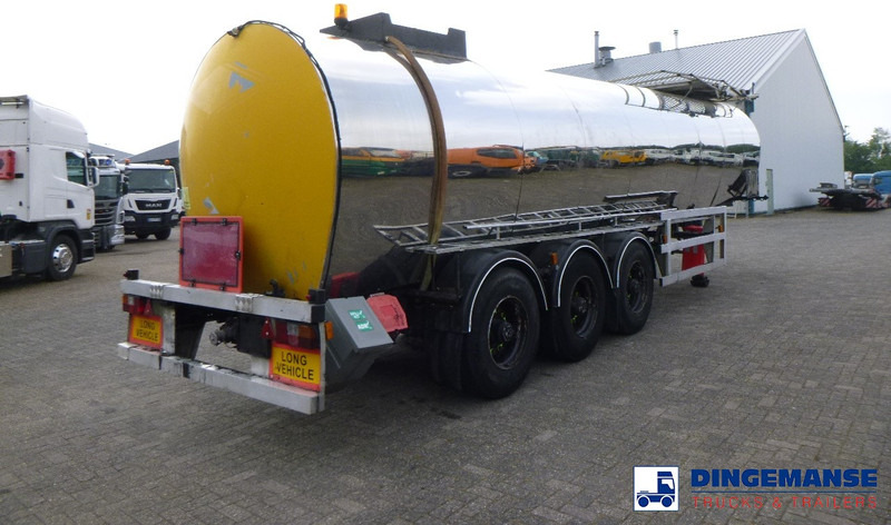 Crane Fruehauf Bitumen tank inox 28 m3 / 1 comp - Semi-remorque citerne: photos 4 Crane Fruehauf Bitumen tank inox 28 m3 / 1 comp - Semi-remorque citerne: photos 4
