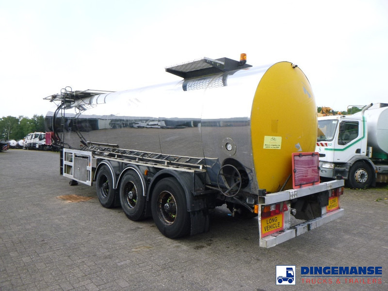 Crane Fruehauf Bitumen tank inox 28 m3 / 1 comp - Semi-remorque citerne: photos 3 Crane Fruehauf Bitumen tank inox 28 m3 / 1 comp - Semi-remorque citerne: photos 3