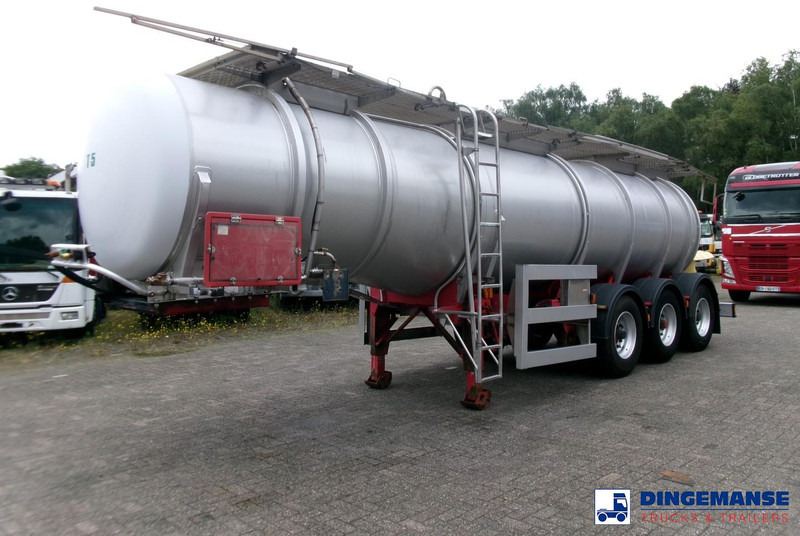 Crane Fruehauf Chemical tank inox 22.5 m3 / 1 comp - Semi-remorque citerne: photos 1 Crane Fruehauf Chemical tank inox 22.5 m3 / 1 comp - Semi-remorque citerne: photos 1