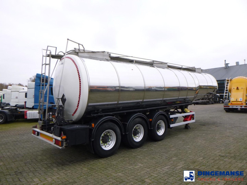 Crane Fruehauf Chemical tank inox 32.8 m3 / 1 comp - Semi-remorque citerne: photos 4 Crane Fruehauf Chemical tank inox 32.8 m3 / 1 comp - Semi-remorque citerne: photos 4