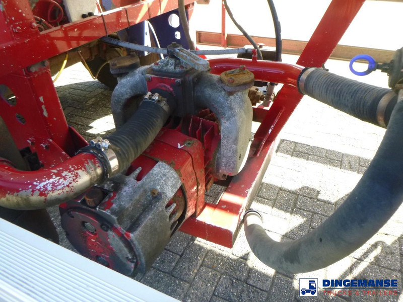 Semi-remorque citerne Crossland Vacuum tank alu 33 m3 / 1 comp: photos 12