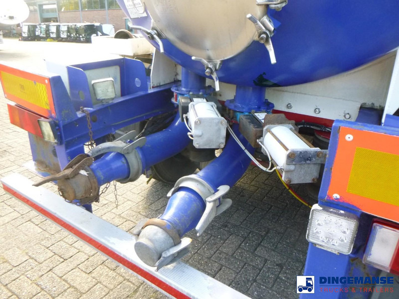 Semi-remorque citerne Crossland Vacuum tank alu 33 m3 / 1 comp: photos 20