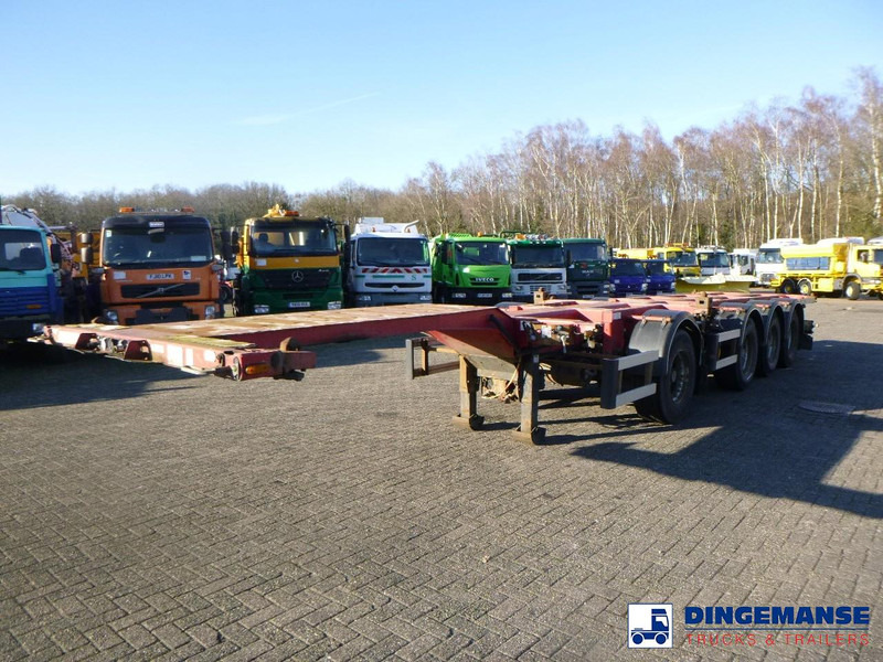 D-Tec 4-axle container combi trailer (3 + 1 axles) 20-30-40-45 ft - Semi-remorque porte-conteneur/ Caisse mobile: photos 1 D-Tec 4-axle container combi trailer (3 + 1 axles) 20-30-40-45 ft - Semi-remorque porte-conteneur/ Caisse mobile: photos 1