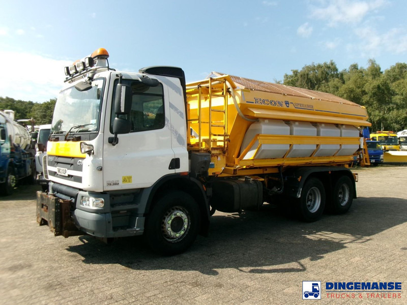 DAF CF 75.360 6X4 RHD gritter / salt spreader - Engin de déneigement: photos 1 DAF CF 75.360 6X4 RHD gritter / salt spreader - Engin de déneigement: photos 1