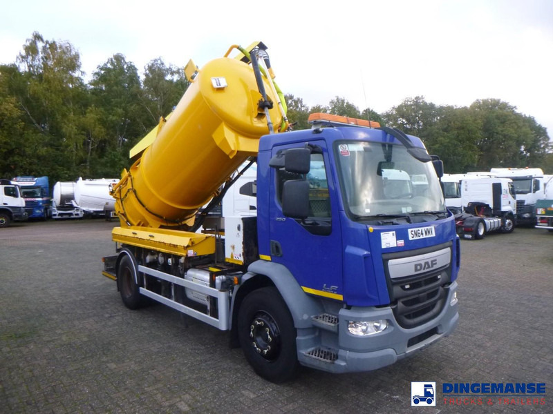 DAF LF 250 4x2 Whale vacuum tank 8 m3 - Camion hydrocureur: photos 2 DAF LF 250 4x2 Whale vacuum tank 8 m3 - Camion hydrocureur: photos 2