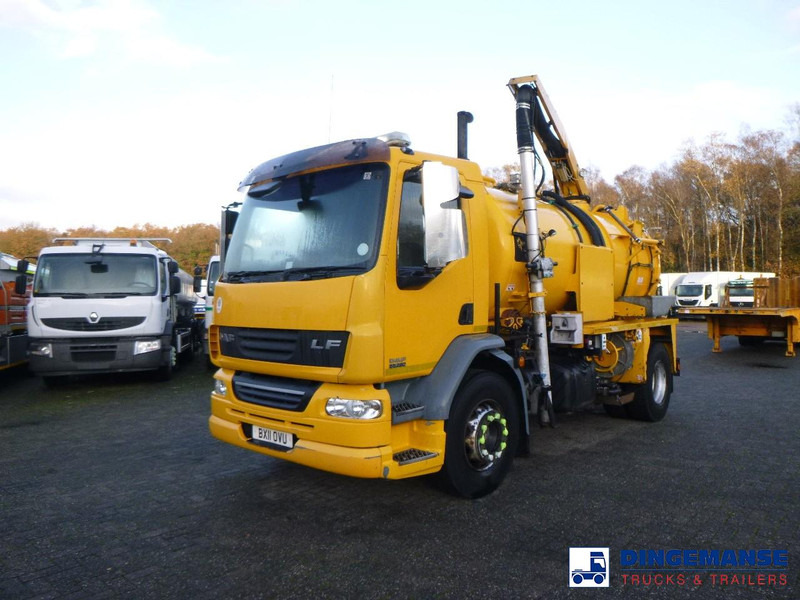 DAF LF 55.220 4X2 RHD Whale vacuum tank 8.1 m3 - Camion hydrocureur: photos 1 DAF LF 55.220 4X2 RHD Whale vacuum tank 8.1 m3 - Camion hydrocureur: photos 1