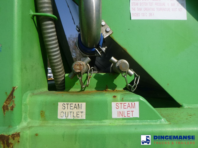 Crédit-bail de Danteco Food tank container inox 20 ft / 25 m3 / 1 comp Danteco Food tank container inox 20 ft / 25 m3 / 1 comp: photos 8