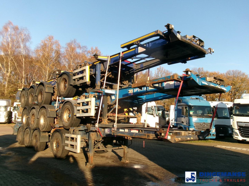 Dennison Stack - 3 x splitter container chassis 20-30-40-45 ft - Semi-remorque porte-conteneur/ Caisse mobile: photos 2 Dennison Stack - 3 x splitter container chassis 20-30-40-45 ft - Semi-remorque porte-conteneur/ Caisse mobile: photos 2