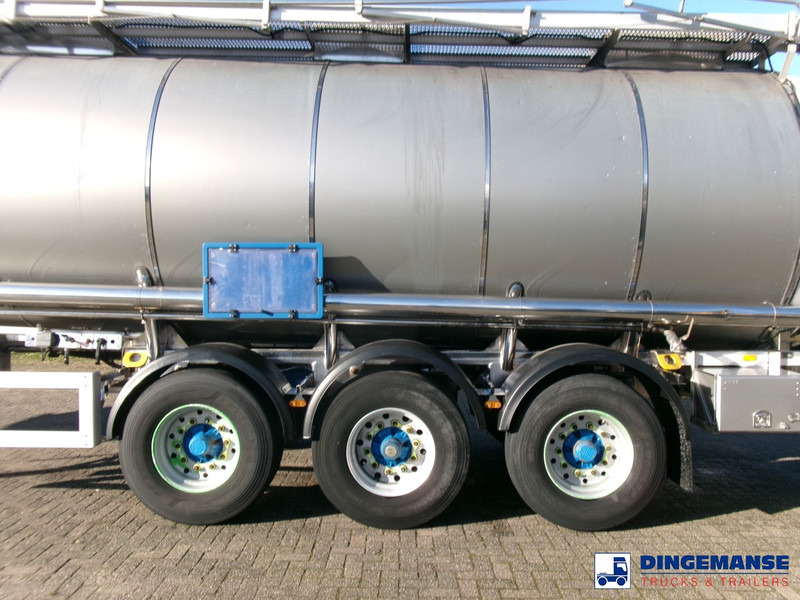 Feldbinder Chemical tank inox 37.5 m3 / 1 comp - Semi-remorque citerne: photos 5 Feldbinder Chemical tank inox 37.5 m3 / 1 comp - Semi-remorque citerne: photos 5