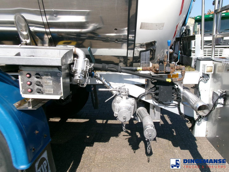 Semi-remorque citerne Feldbinder Chemical tank (non-ADR) inox 30 m3 / 1 comp + pump: photos 10
