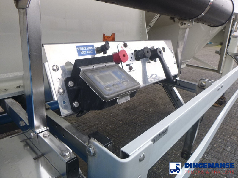 Semi-remorque citerne Feldbinder Powder tank alu 36 m3 / 1 comp: photos 12