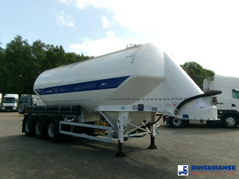 Feldbinder Powder tank alu 36 m3 / 1 comp - Semi-remorque citerne: photos 2 Feldbinder Powder tank alu 36 m3 / 1 comp - Semi-remorque citerne: photos 2