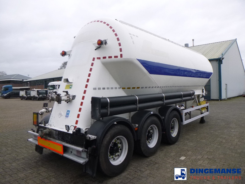 Feldbinder Powder tank alu 36 m3 / 1 comp - Semi-remorque citerne: photos 4 Feldbinder Powder tank alu 36 m3 / 1 comp - Semi-remorque citerne: photos 4
