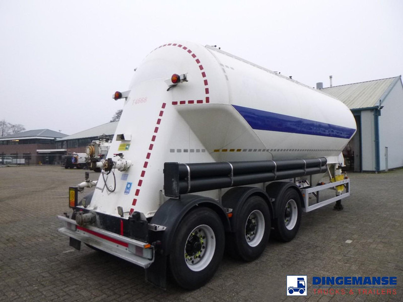 Feldbinder Powder tank alu 36 m3 / 1 comp - Semi-remorque citerne: photos 4 Feldbinder Powder tank alu 36 m3 / 1 comp - Semi-remorque citerne: photos 4