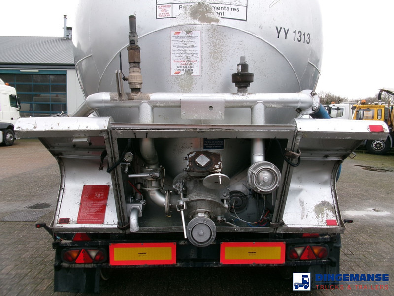 Semi-remorque citerne Feldbinder Powder tank alu 38 m3 (tipping): photos 10