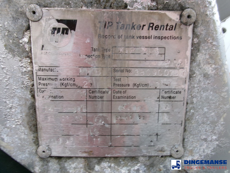 Semi-remorque citerne Feldbinder Powder tank alu 38 m3 (tipping): photos 18