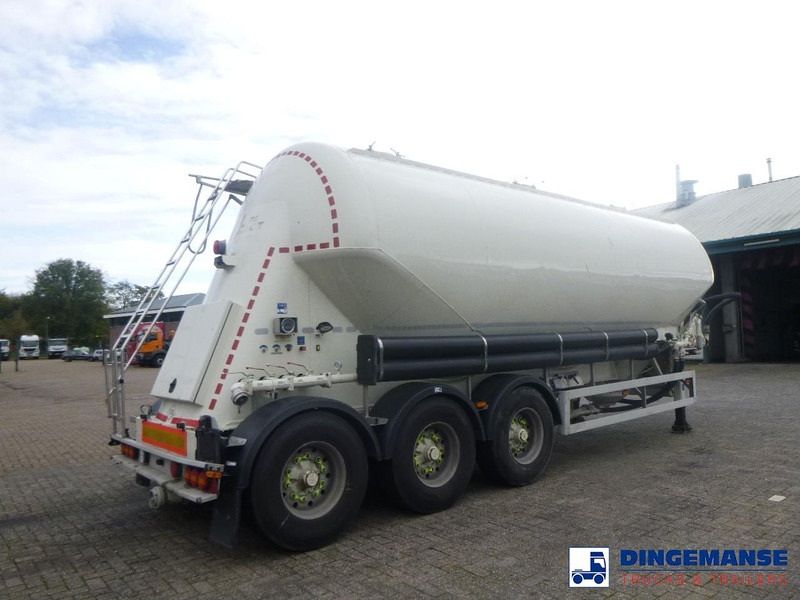 Feldbinder Powder tank alu 40 m3 / 1 comp + compressor - Semi-remorque citerne: photos 4 Feldbinder Powder tank alu 40 m3 / 1 comp + compressor - Semi-remorque citerne: photos 4