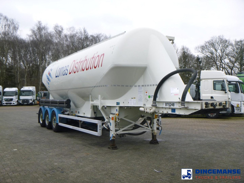 Feldbinder Powder tank alu 50 m3 / 1 comp - Semi-remorque citerne: photos 2 Feldbinder Powder tank alu 50 m3 / 1 comp - Semi-remorque citerne: photos 2