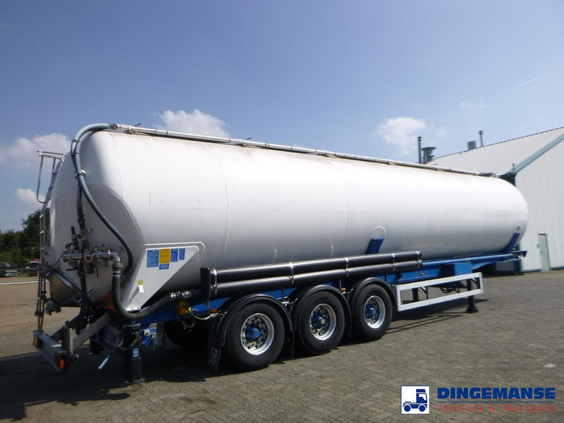 Feldbinder Powder tank alu 63 m3 / 1 comp (tipping) - Semi-remorque citerne: photos 4 Feldbinder Powder tank alu 63 m3 / 1 comp (tipping) - Semi-remorque citerne: photos 4