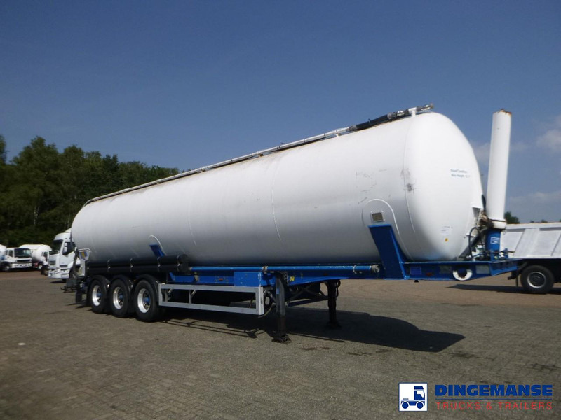 Feldbinder Powder tank alu 63 m3 / 1 comp (tipping) - Semi-remorque citerne: photos 2 Feldbinder Powder tank alu 63 m3 / 1 comp (tipping) - Semi-remorque citerne: photos 2