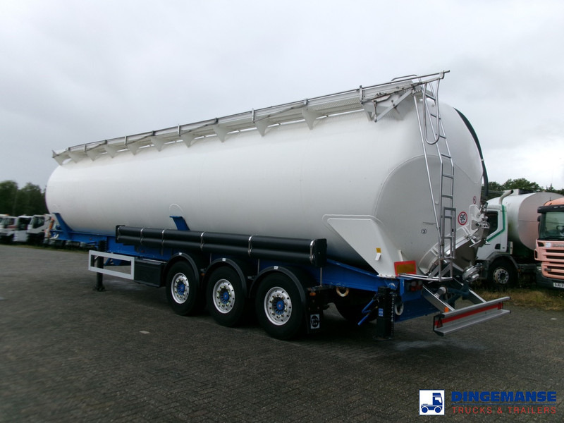 Feldbinder Powder tank alu 63 m3 (tipping) - Semi-remorque citerne: photos 3 Feldbinder Powder tank alu 63 m3 (tipping) - Semi-remorque citerne: photos 3