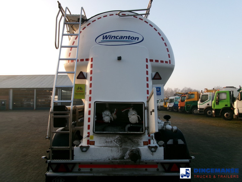 Feldbinder Powder tank alu alu 49 m3 / 1 comp - Semi-remorque citerne: photos 5 Feldbinder Powder tank alu alu 49 m3 / 1 comp - Semi-remorque citerne: photos 5