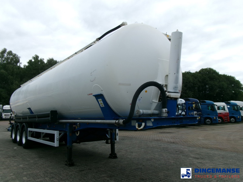 Feldbinder Powder tank alu (tipping) 63 m3 - Semi-remorque citerne: photos 2 Feldbinder Powder tank alu (tipping) 63 m3 - Semi-remorque citerne: photos 2