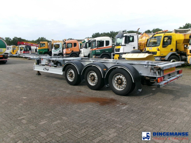 Fliegl 3-axle container trailer 45 ft - Semi-remorque porte-conteneur/ Caisse mobile: photos 3 Fliegl 3-axle container trailer 45 ft - Semi-remorque porte-conteneur/ Caisse mobile: photos 3