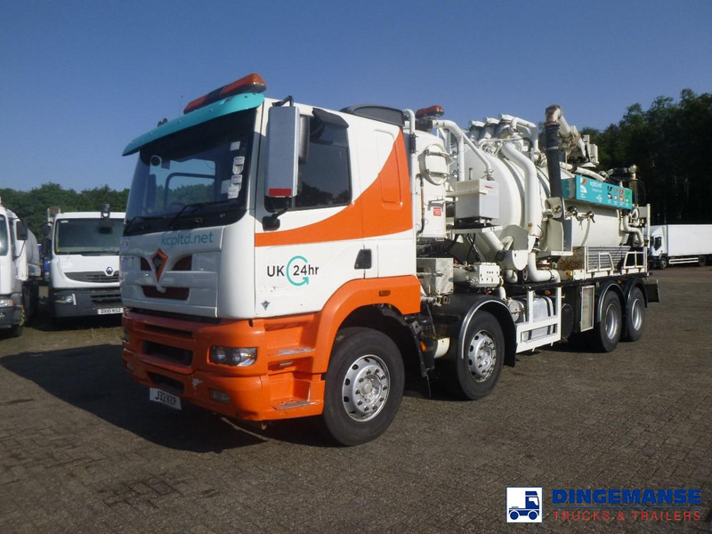 Foden S108R 8x4 RHD Huwer vacuum tank 15.5 m3 - Camion hydrocureur: photos 1 Foden S108R 8x4 RHD Huwer vacuum tank 15.5 m3 - Camion hydrocureur: photos 1
