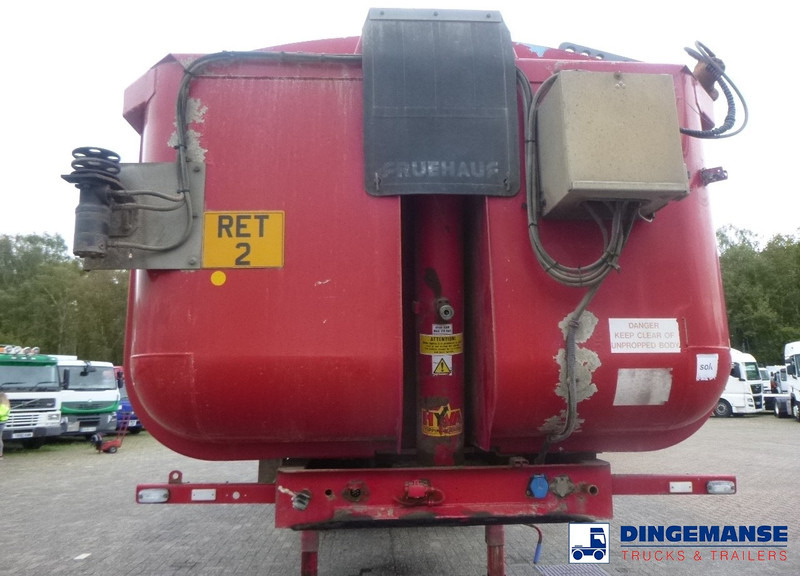 Fruehauf Tipper trailer alu 34.6 m3 + tarpaulin - Semi-remorque benne: photos 5 Fruehauf Tipper trailer alu 34.6 m3 + tarpaulin - Semi-remorque benne: photos 5