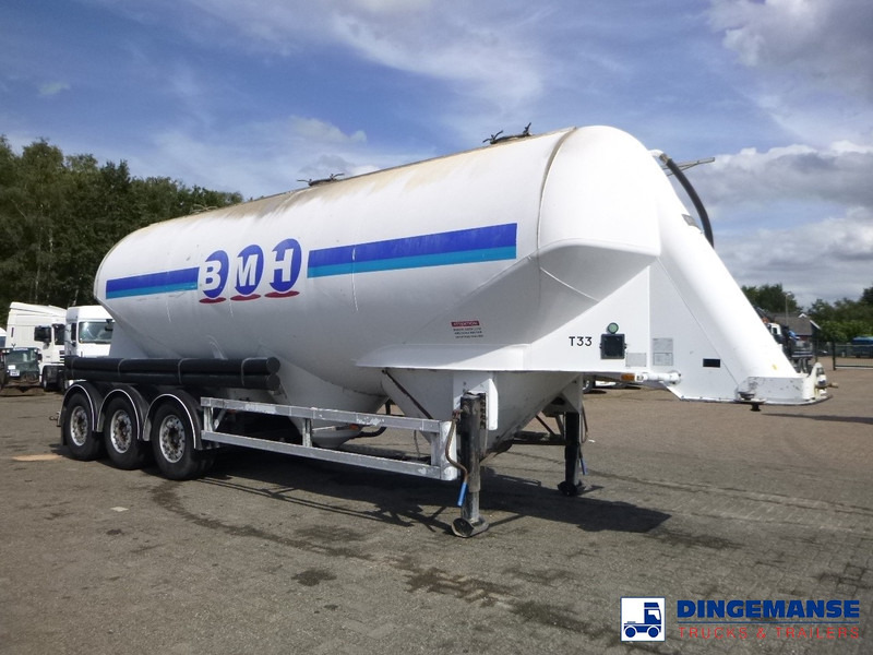 Heil / ZVVZ Powder tank alu 40 m3 / 1 comp - Semi-remorque citerne: photos 2 Heil / ZVVZ Powder tank alu 40 m3 / 1 comp - Semi-remorque citerne: photos 2